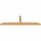 Ekena Millwork Portland Timber Gable Bracket, Western Red Cedar, 108"W x 31 1/2"H x 5 1/2"D x 5 1/2"F, 7/12 Pitch GBW108X31X0606POR00SWR - alternate 2